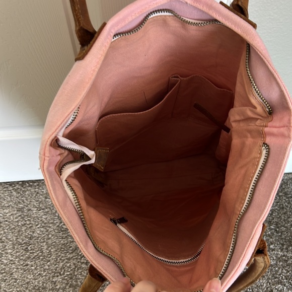 Fat Felt The TALL TOTE in DESERT - Picture 5 of 9